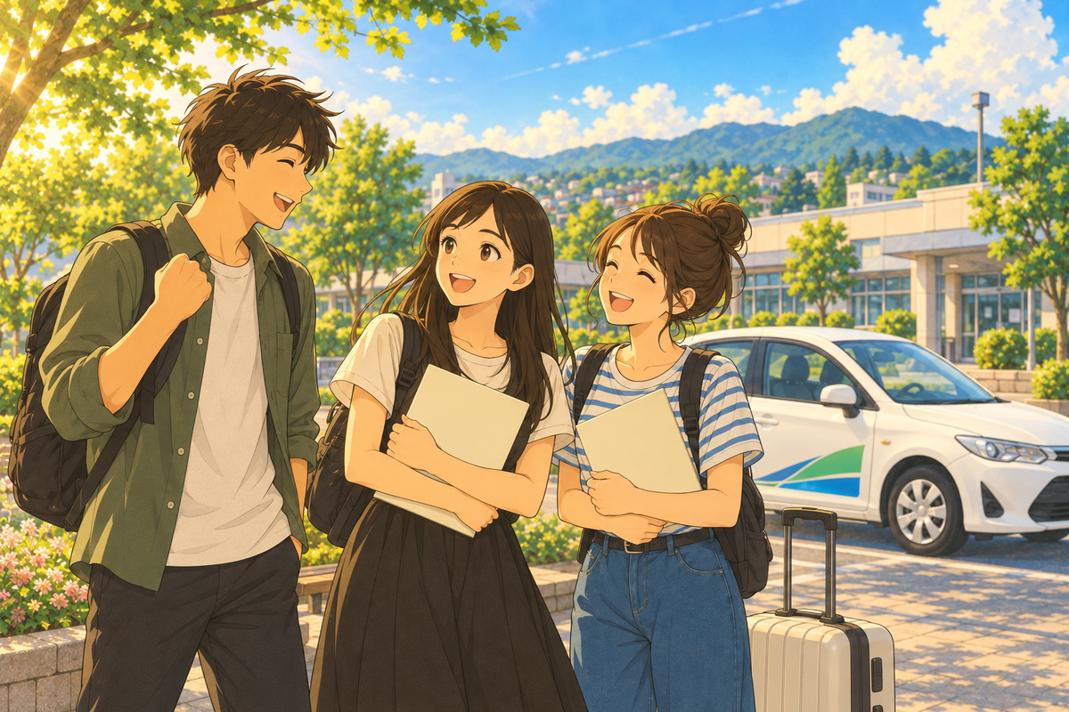夏の合宿免許は盛岡で思い出も作る